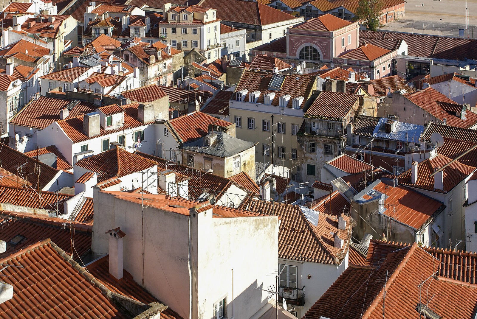 Rooftops of Lisbon's Alfama district